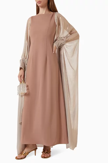 Embellished Cape Kaftan