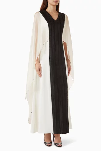 Embellished Cape Kaftan