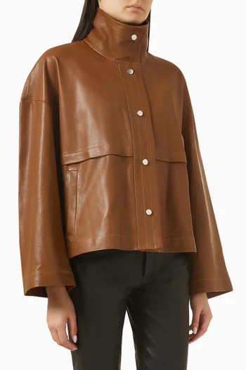 Park Jacket in Leather
