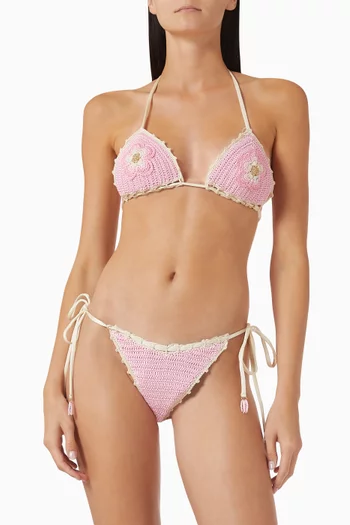 Trinidad Flower Bikini Briefs
