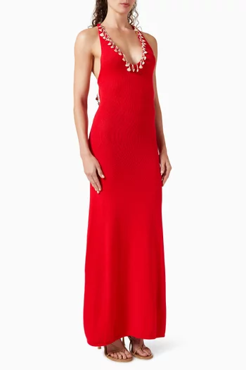 Ignacia Open-back Dress