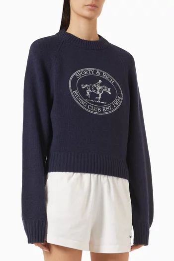 Joconde Riding Club Sweater in Wool