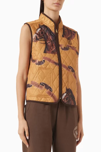 Gemma Vendome Quilted Riding Vest
