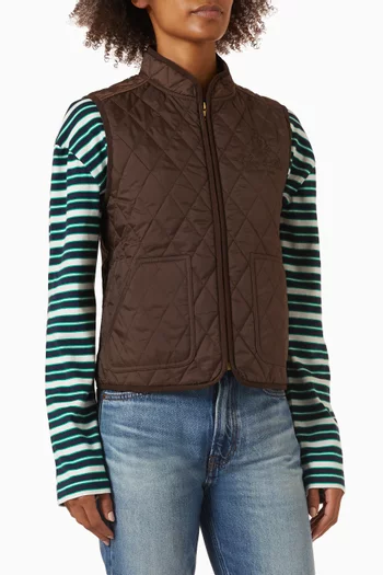 Gemma Vendome Quilted Riding Vest