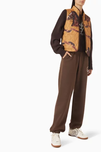 Jadene Horse knit Sweater in Cotton