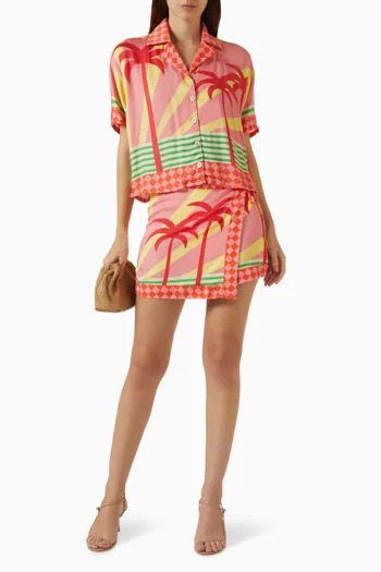 Jungle Sway Octavia Shirt in Viscose