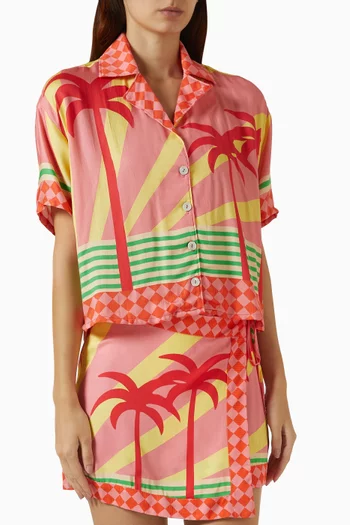 Jungle Sway Octavia Shirt in Viscose