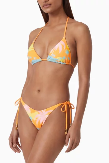 Balmy Sliding Triangle Bikini Top