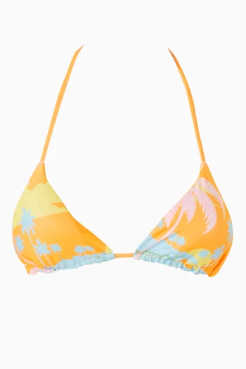 Balmy Sliding Triangle Bikini Top