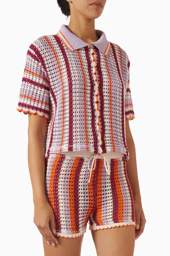 Rialta Shirt in Cotton-blend