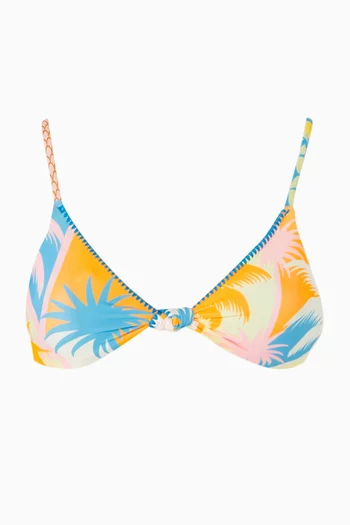 Sahara Fixed Triangle Bikini Top