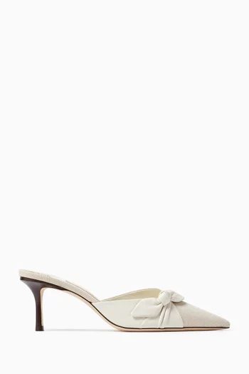 Livi 65 Mules in Canvas
