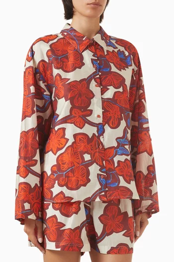 Nico Printed Beach Shirt