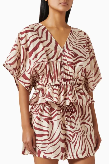 Vesta Printed Top