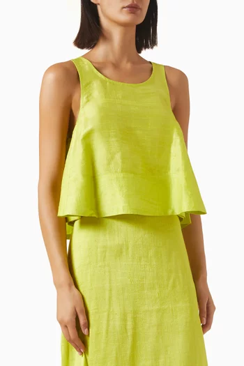 Shift Tank Top in Silk