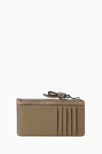 Loop Card Case in Suede