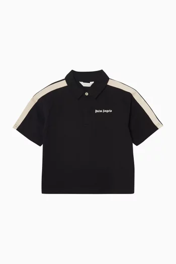 Track Polo T-shirt in Cotton