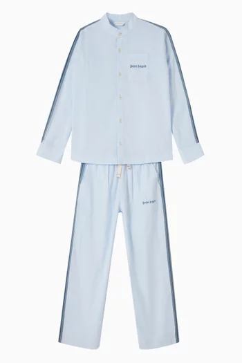 Korean Collar Track Shirt