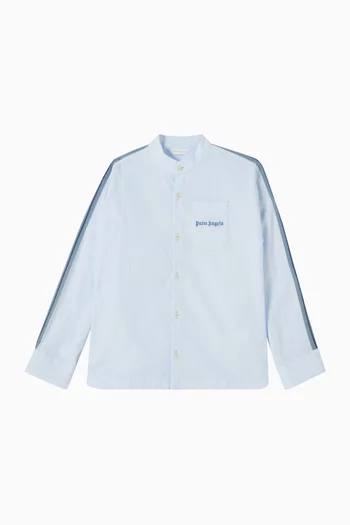 Korean Collar Track Shirt