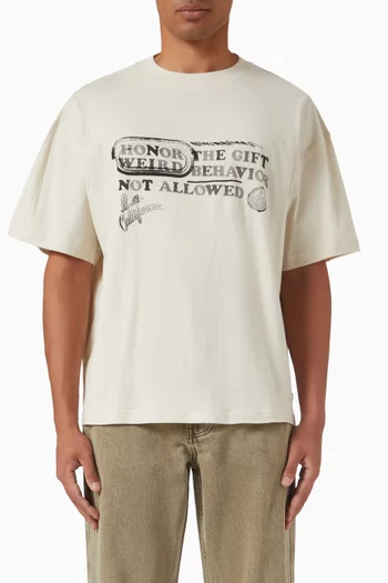 Weird Behavior T-shirt in Cotton