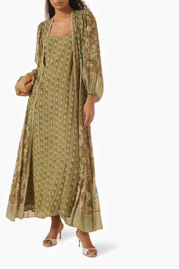 Two-piece Kaftan Set in Viscose