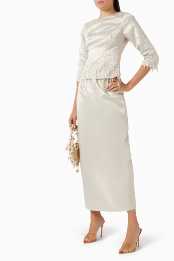 Drop-pearl Embellished Set