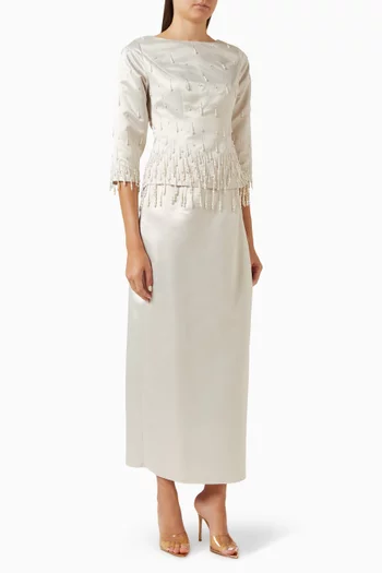 Drop-pearl Embellished Set