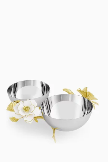 Gardenia Double Dish