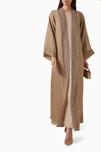 3-piece Abaya Set