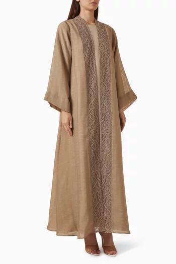 3-piece Abaya Set