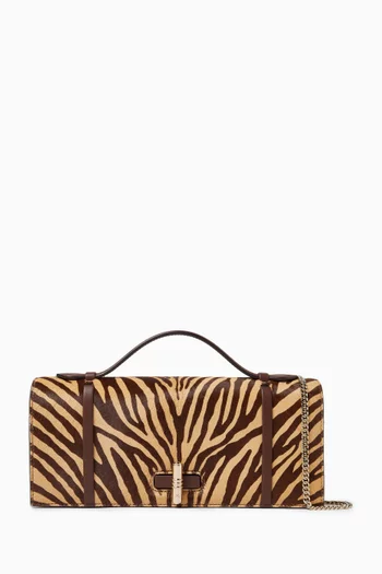 May Clutch in Nappa Print