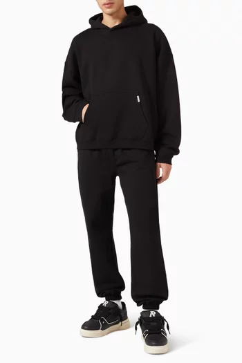 Initial Cuffed Sweatpants in Cotton