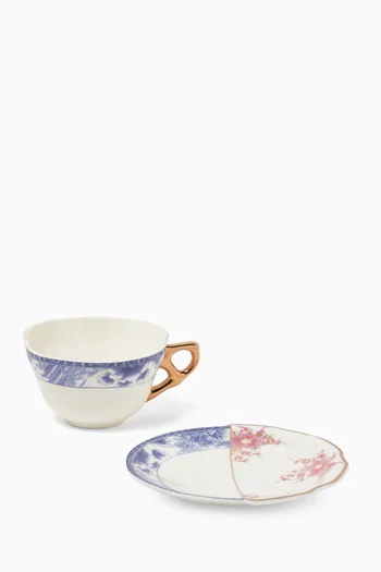Hybrid Tea Cup Zenobia in Porcelain
