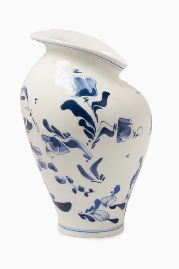Classics  Floral Delft Vase