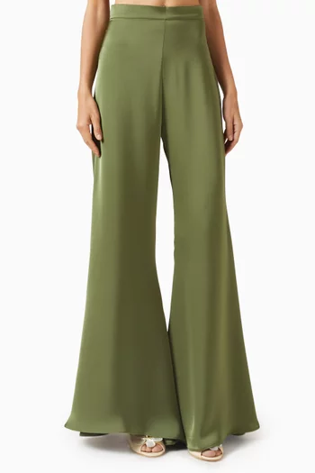 Tanya Pants in Satin