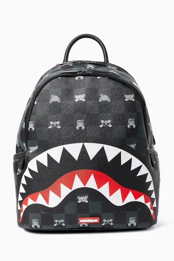 Peeking Character Check Savage Backpack