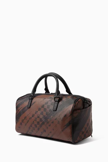 Mini Smeared Grunge Duffle Bag