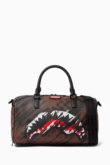 Mini Smeared Grunge Duffle Bag