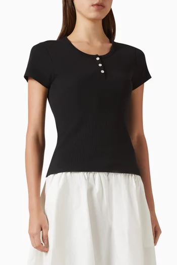 Classic Scoop Neck Top