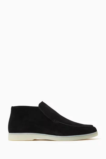 Lady City High Top Loafers in Softey® Suede
