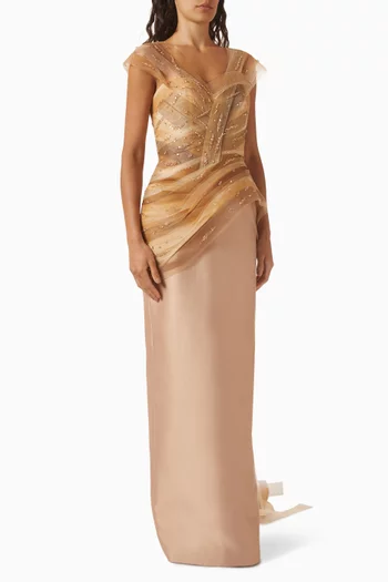 Kalina Gown in Tulle & Taffeta