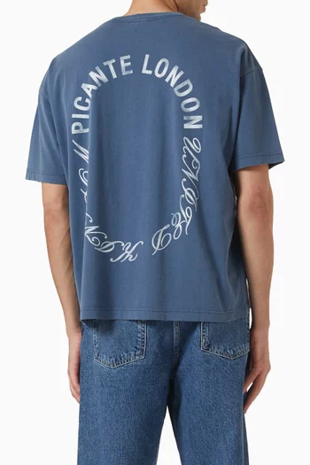 Dose-print T-shirt in Cotton-jersey