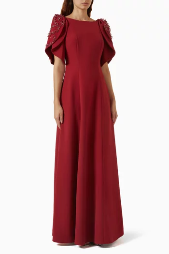 Bead-embellished Dress