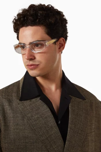 Eddie Kyu Sunglasses in Mazzucchelli Acetate