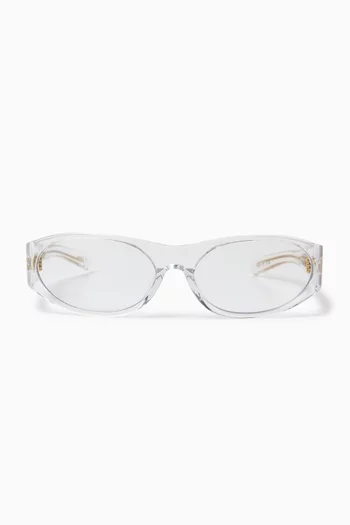 Eddie Kyu Sunglasses in Mazzucchelli Acetate