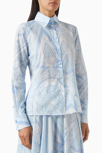 Manuba Print Shirt in Cotton