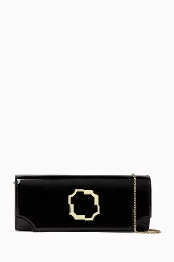 Vivien Clutch in Patent Leather