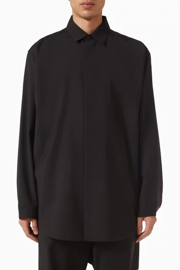 قميص كلاسيكي صوف إيزي كير