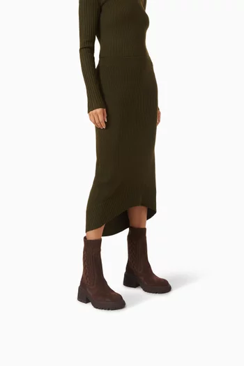 Tamia 70 Boots in Suede