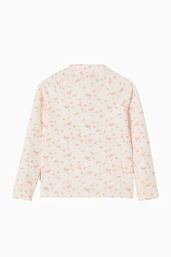 Paisley UV Top in Recycled Nylon